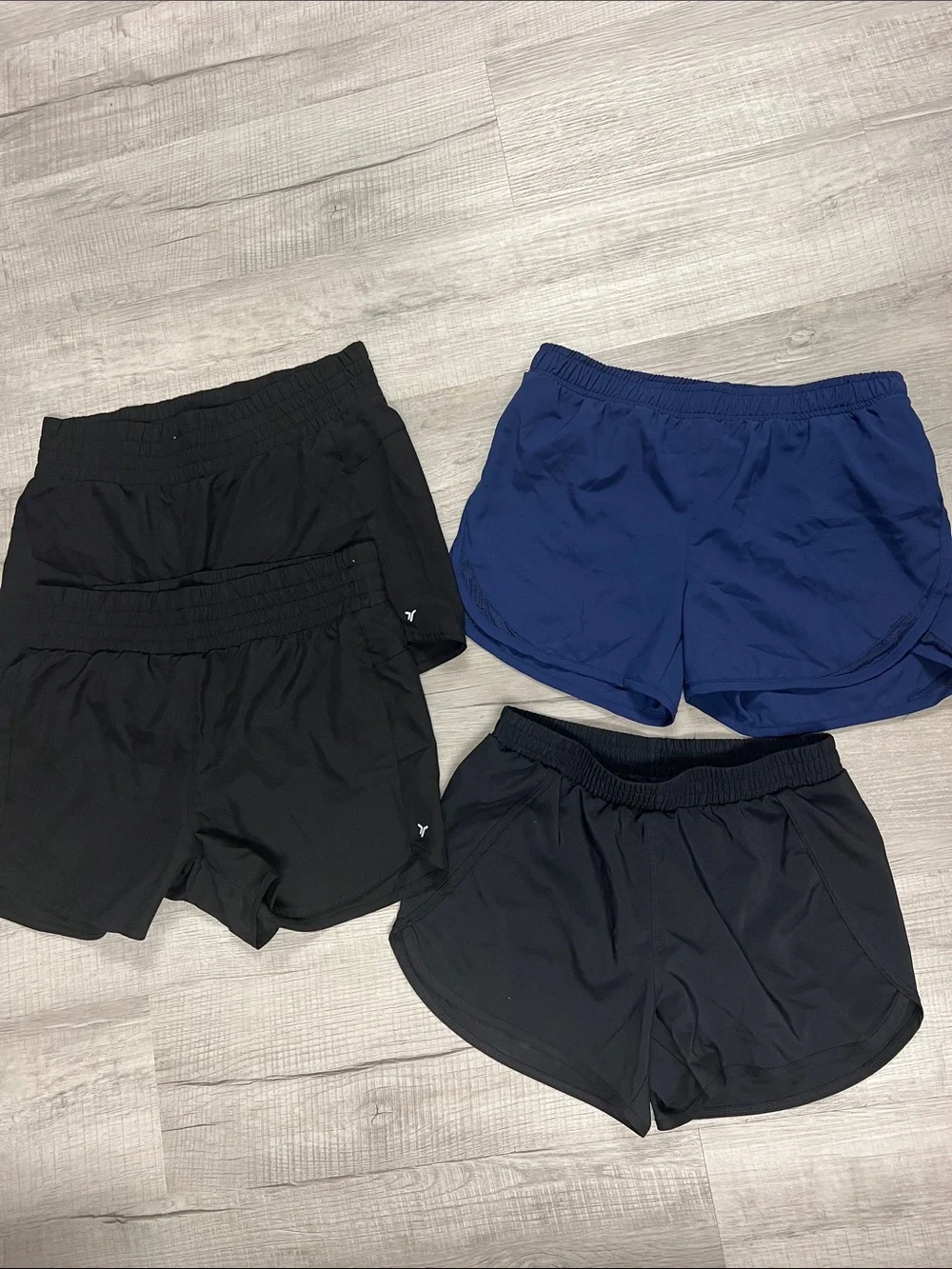 Old Navy Girl’s Athletic Shorts - Black & Blue BRAND NEW see sizes!!!